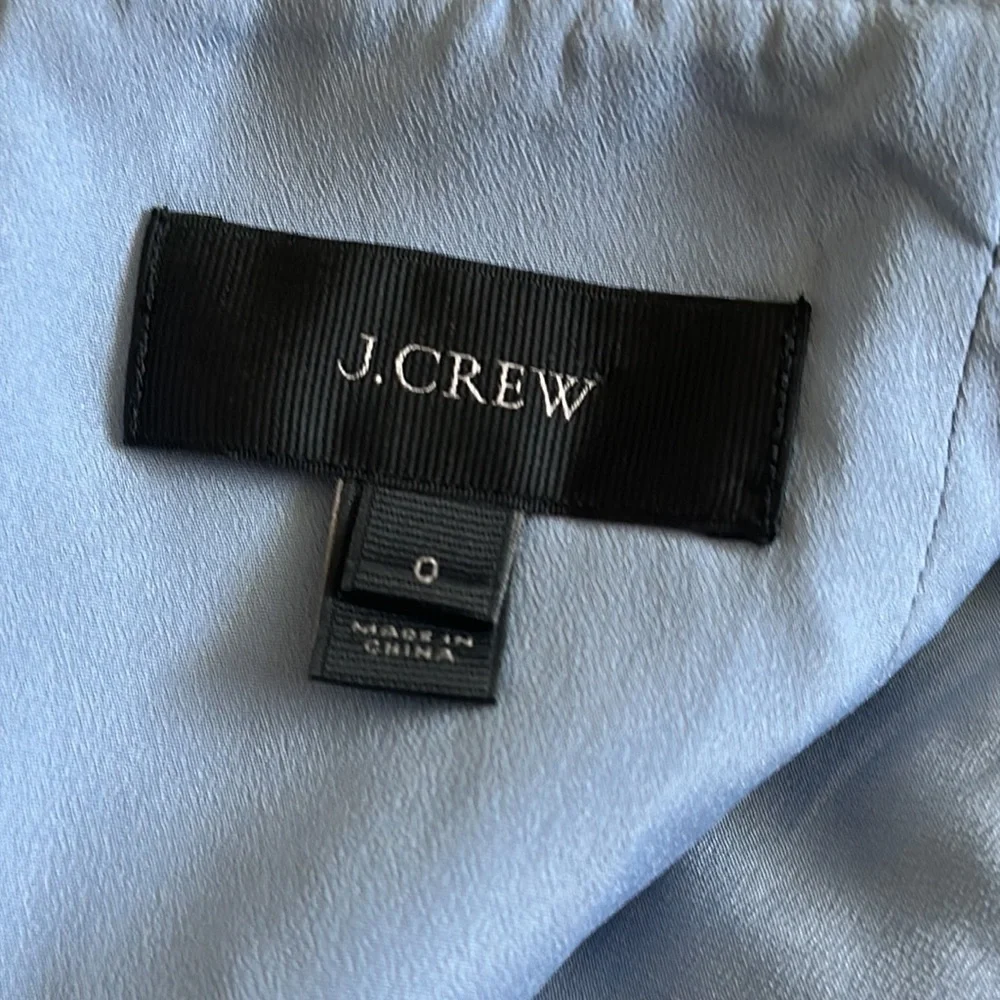 J Crew Daisy Lace Dress Light Blue - Picture 8 of 8